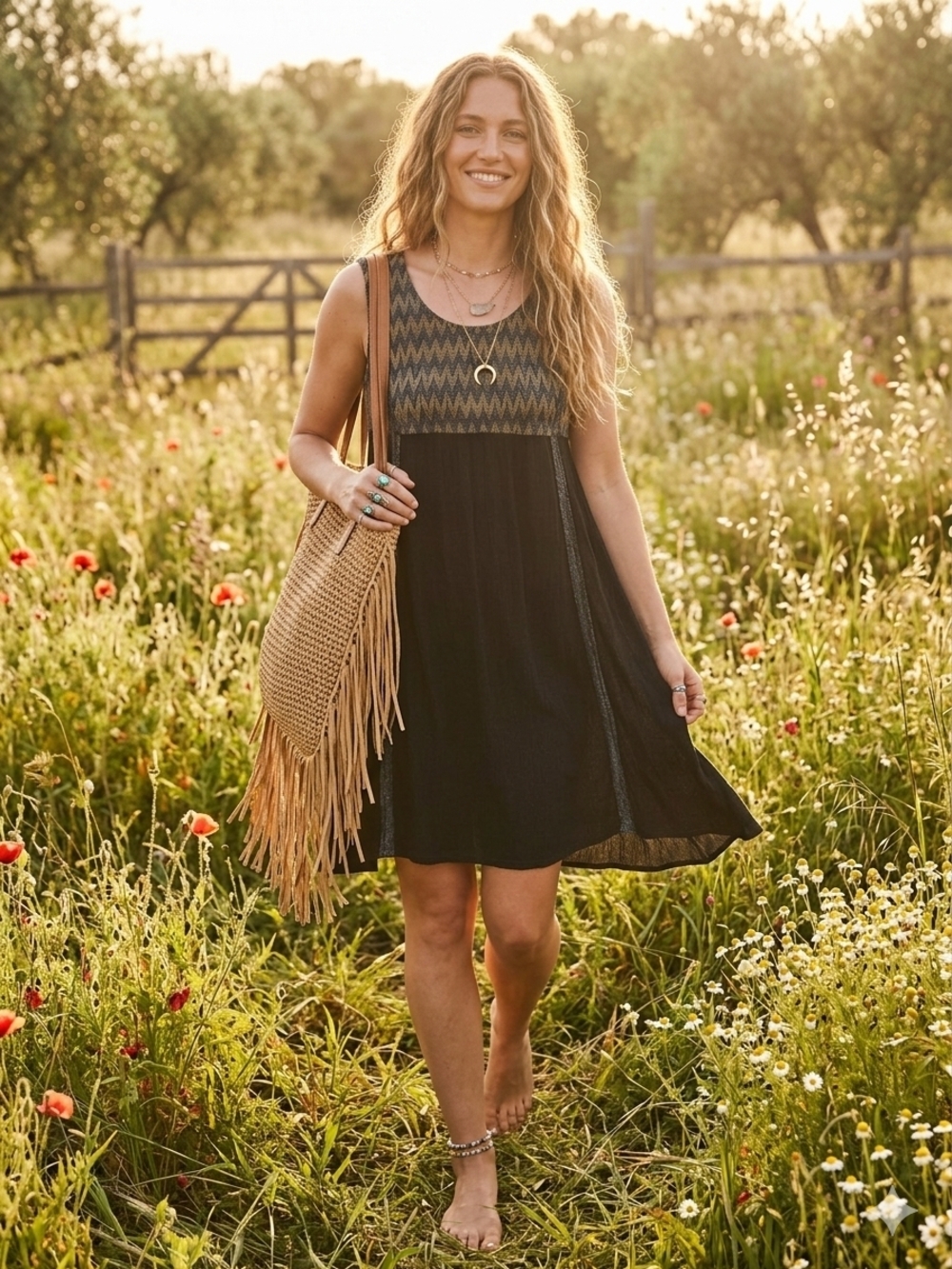 Sleeveless Parsley & Sage Dress